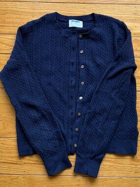 Old Navy SoSoft Cropped Cardigan Sweater Medium